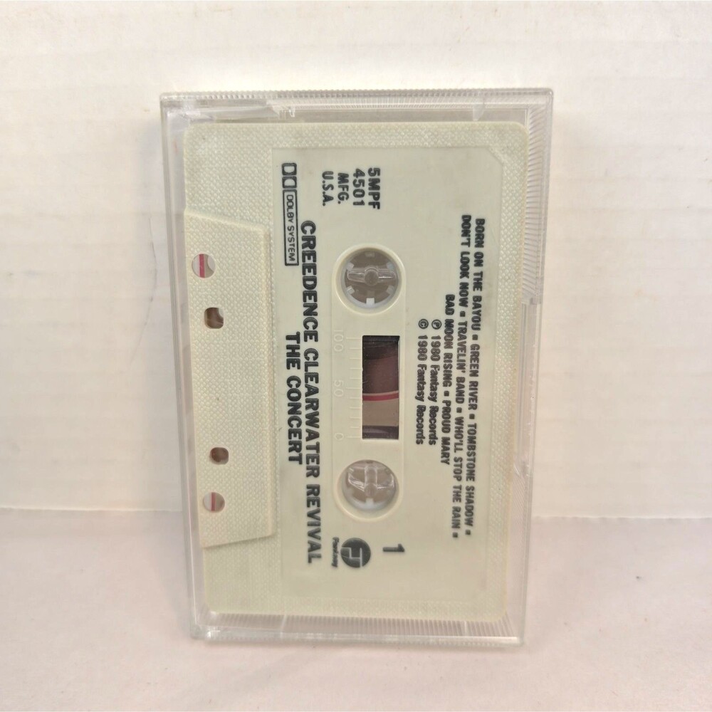 Creedence Clearwater Revival - The Concert (Cassette Tape Only, Fantasy, 1980)